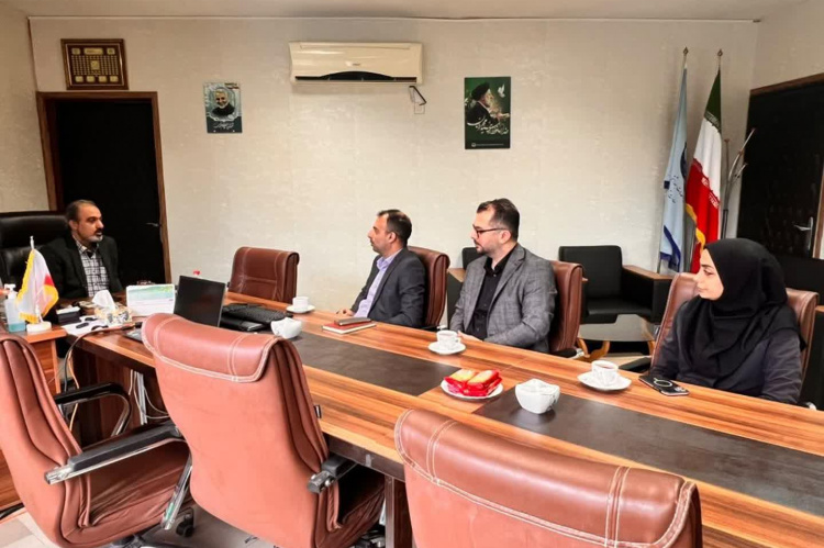 جلسه معاون آموزشی جهاد دانشگاهی گیلان با معاون آموزشی دانشگاه علوم‌پزشکی گیلان